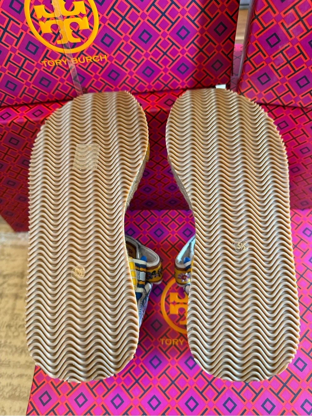 Tory Burch Daisy Sport Two- Band Sandals